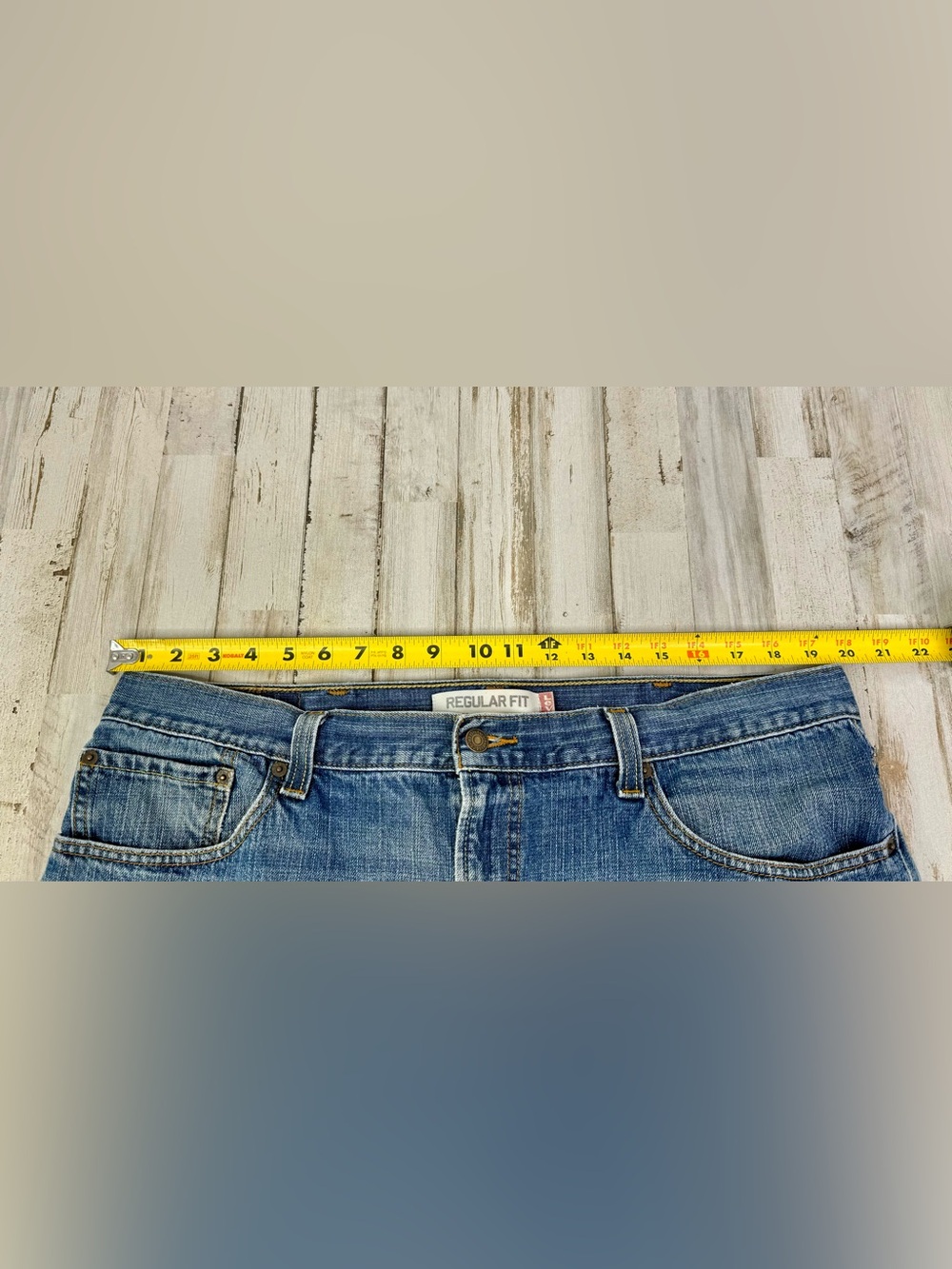 Vintage Levis 505 Pants Jeans Men 40x30 Denim Stretch Blue Straight - Picture 7 of 12